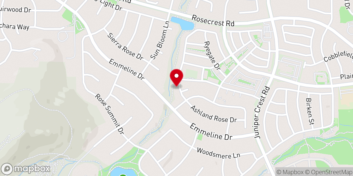 Map showing location of Providence Baptist Church