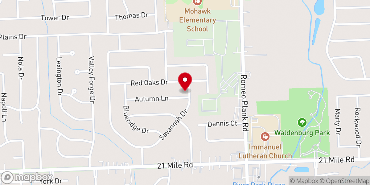 Map showing location of Joy