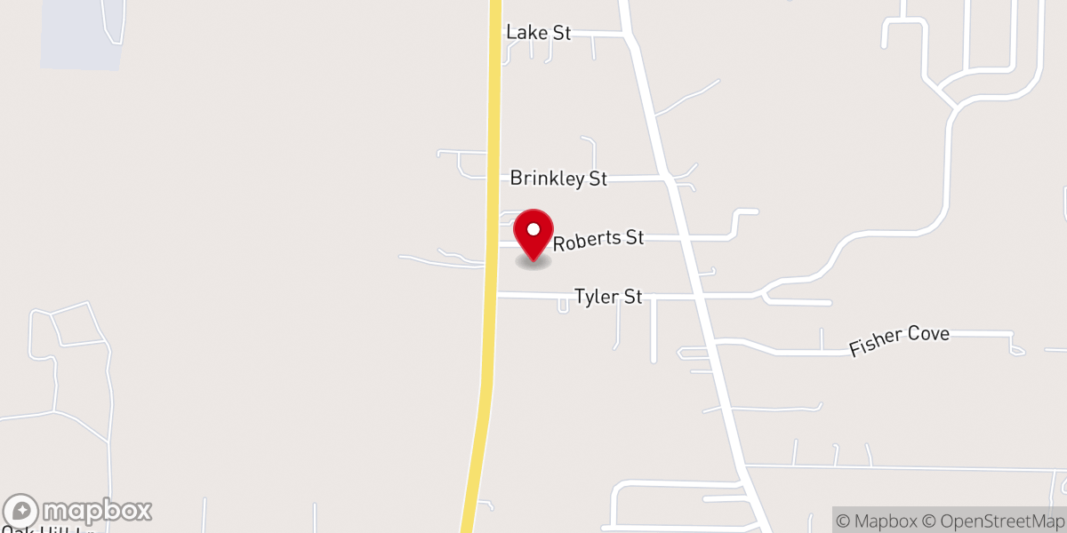 Map showing location of Greenbrier First Methodist Church