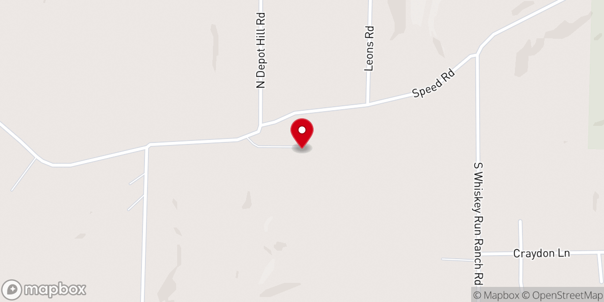 Map showing location of Jones J Philo
