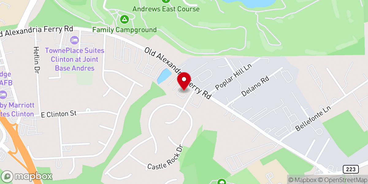 Map showing location of Christ Centered Ministries Inc