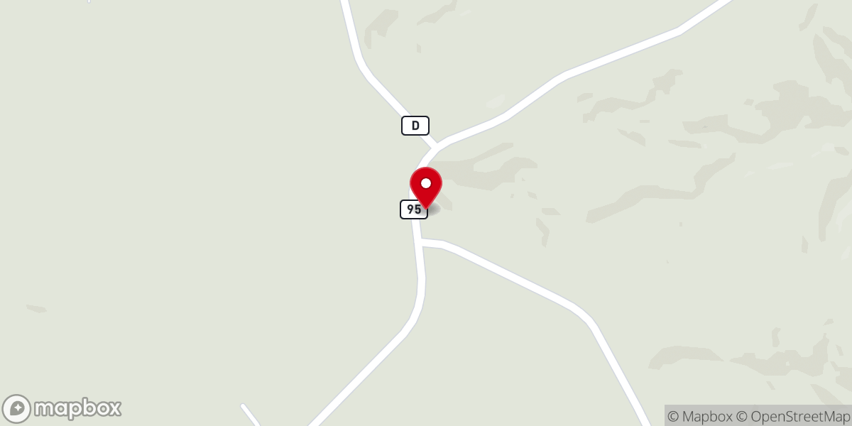 Map showing location of Hilltop Victory Chapel