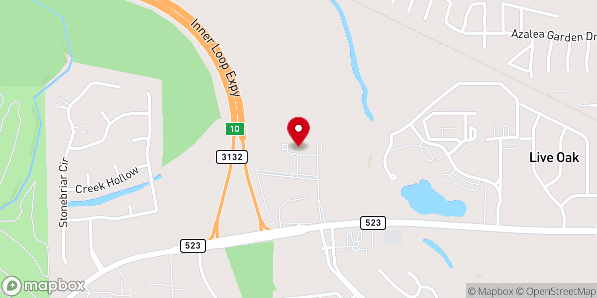 Map showing location of St Elizabeth Ann Seton Catholic Church