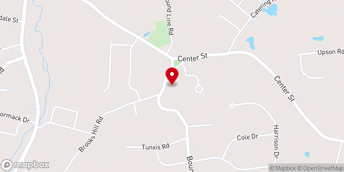 Map showing location of All Saints Episcopal Church