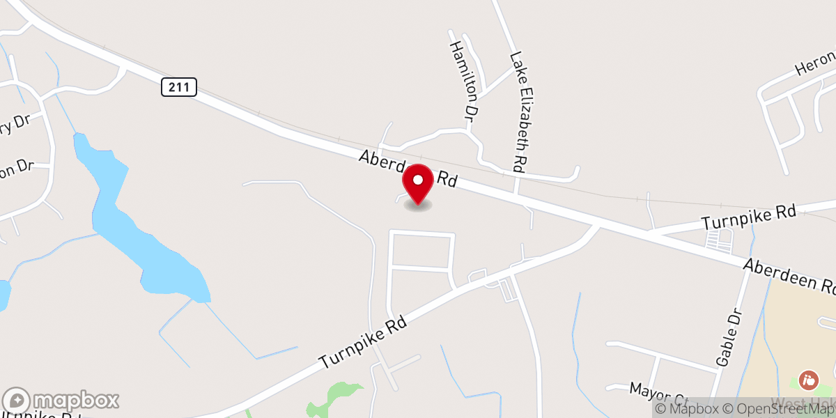 Map showing location of Maranatha True Holiness Church