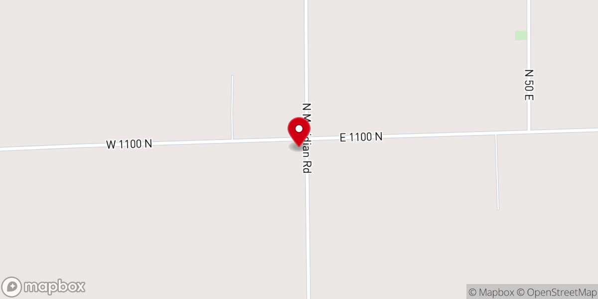 Map showing location of Ebenezer Church