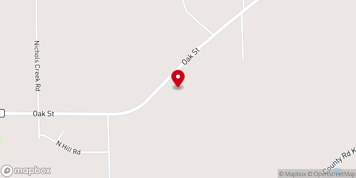 Map showing location of Fellowship Baptist