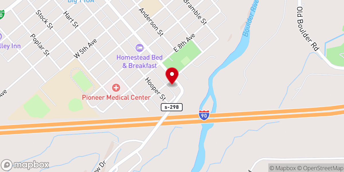 Map showing location of Saint Joseph Catholic Church