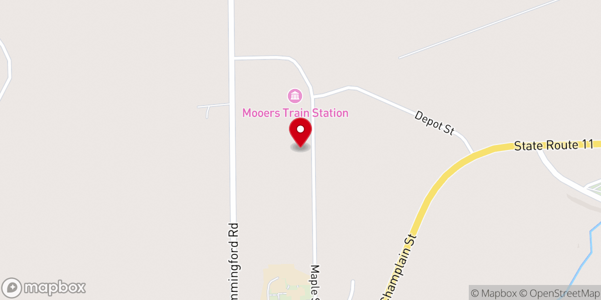 Map showing location of Saint Josephs Church