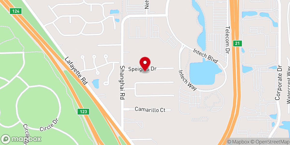 Map showing location of Joyful Manna Ministries Inc