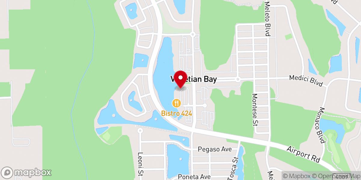 Map showing location of Cross Creek Community Church