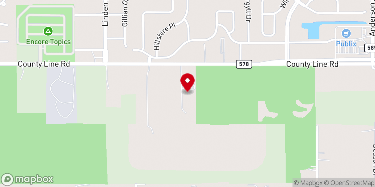 Map showing location of Life Church - Outreach - Food Distribution Center