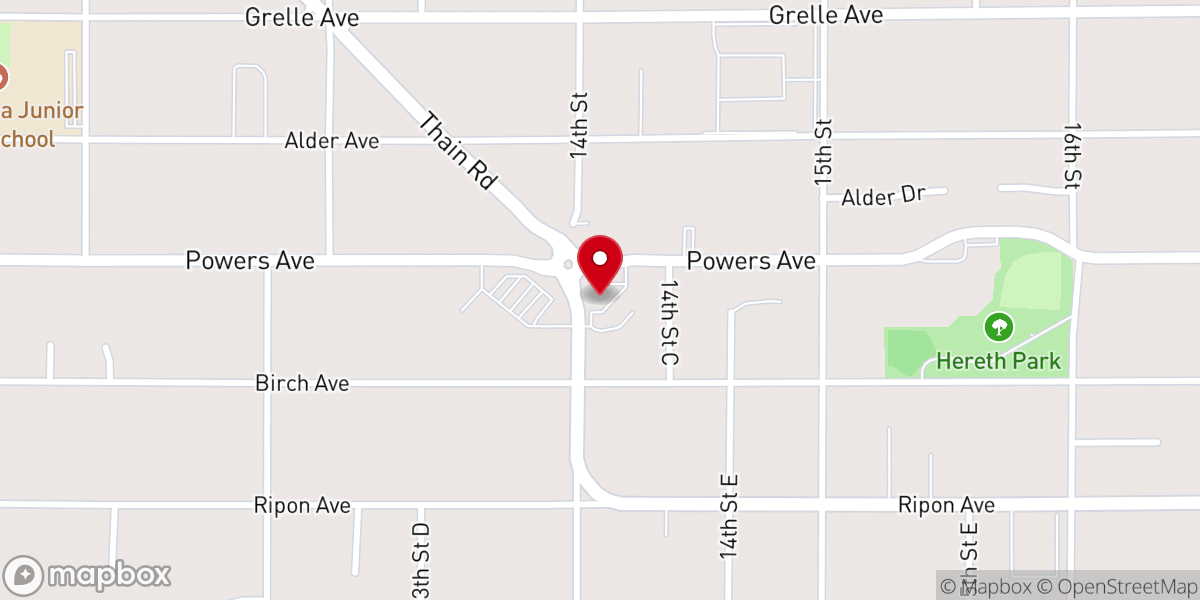 Map showing location of His Remnant Free Seventh-Day Adventist Church