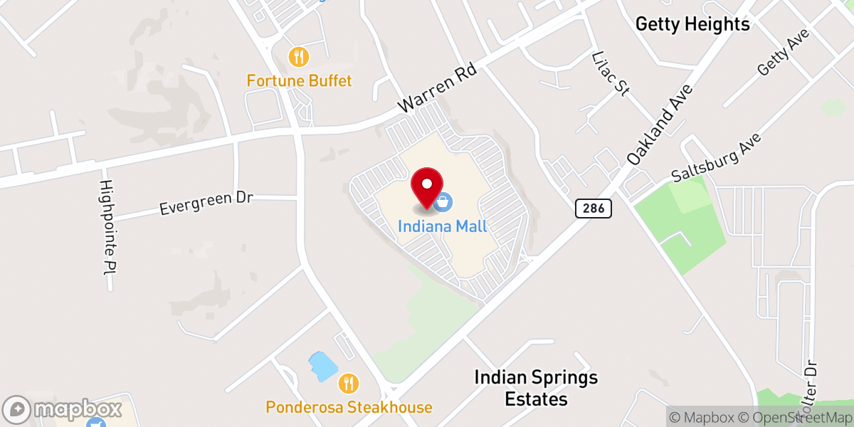 Map showing location of New Life Community Church