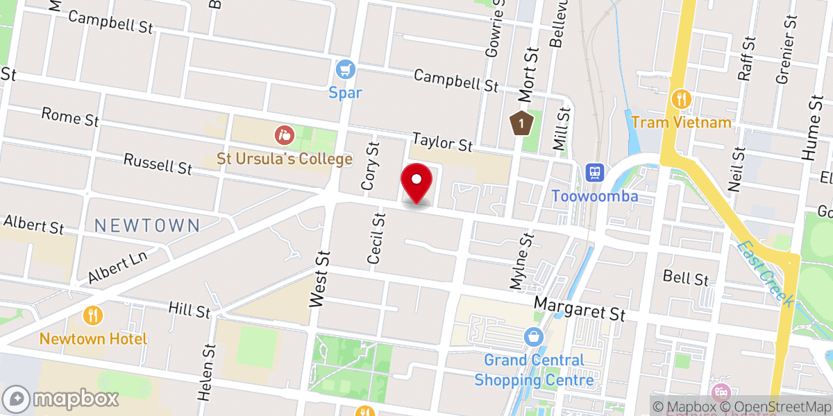 Map showing location of Shiloh Apostolic Training Centre