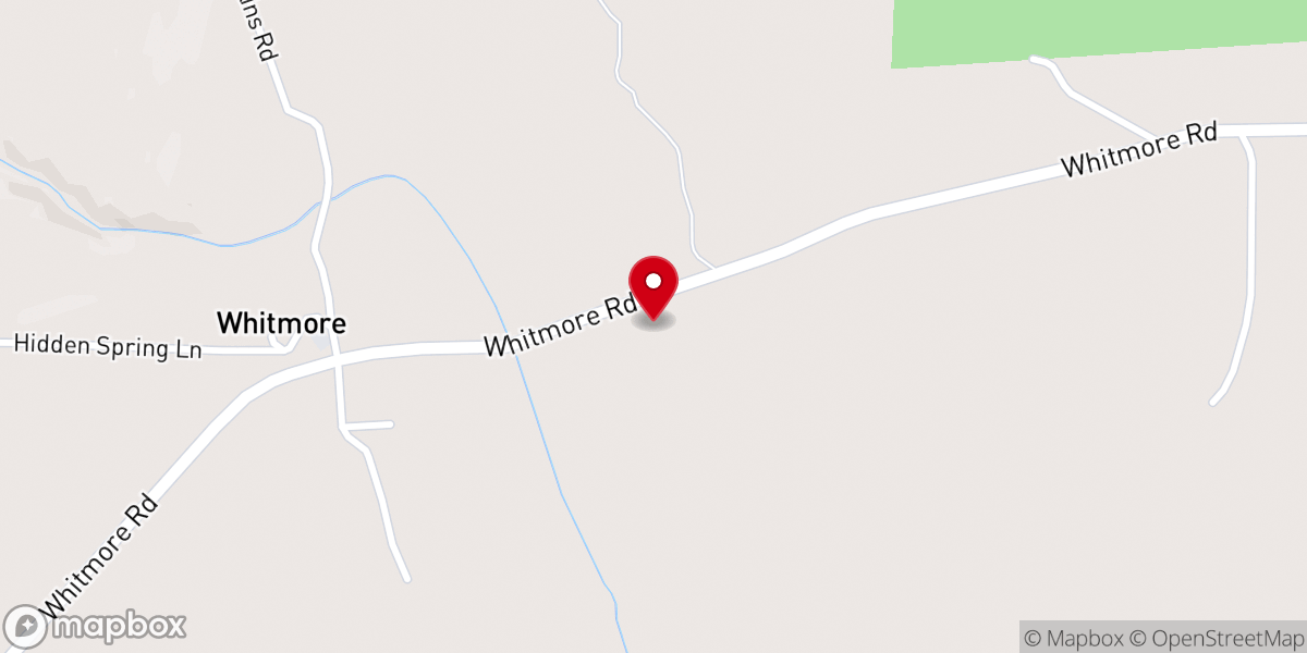 Map showing location of Grace Community Church