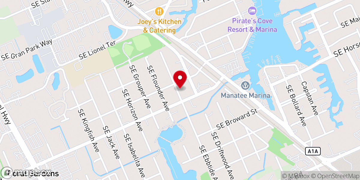 Map showing location of Salerno Southern Methodist Church