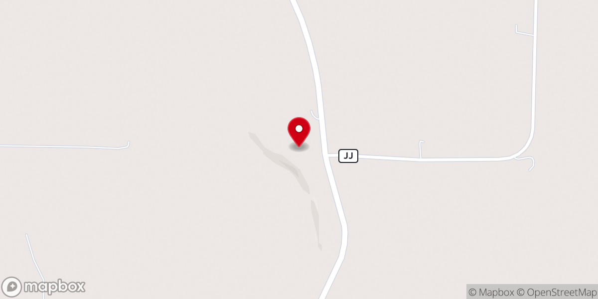 Map showing location of Union Chapel Christian Church
