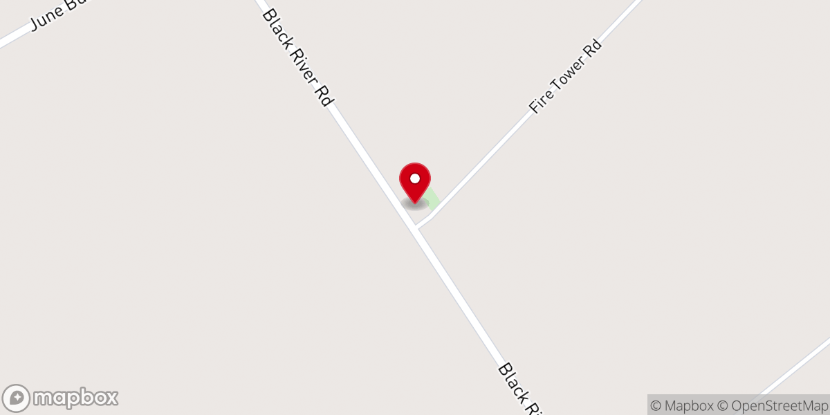 Map showing location of Friendship Church