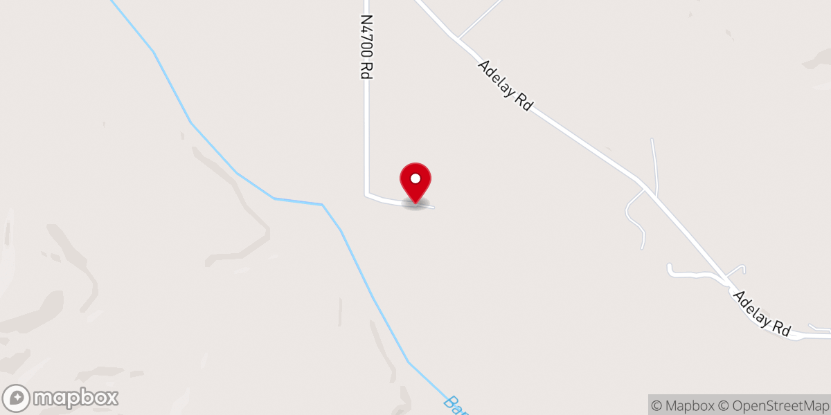 Map showing location of King outreach
