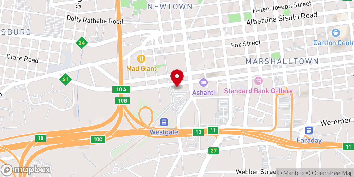 Map showing location of St Alban’s Anglican Church