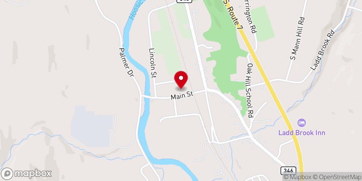 Map showing location of Faith Christian Fellowship