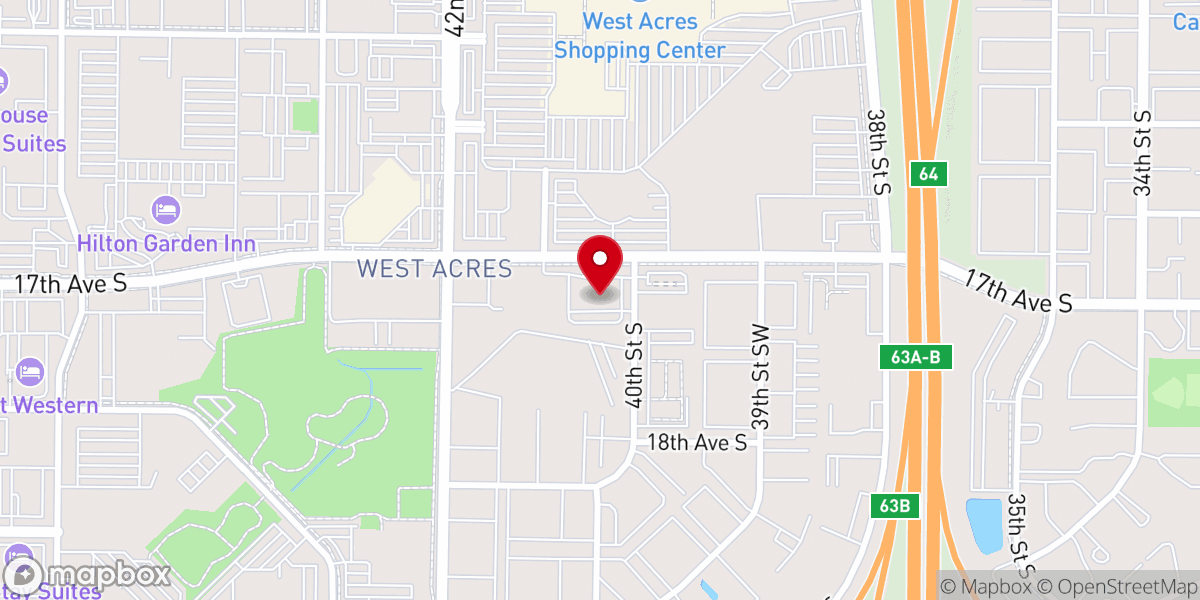 Map showing location of Redeemed Christian Church of God City of David Fargo