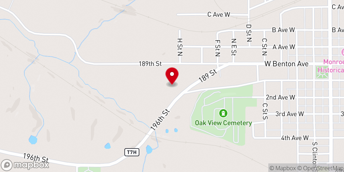 Map showing location of St Mary's Religious Edu Office