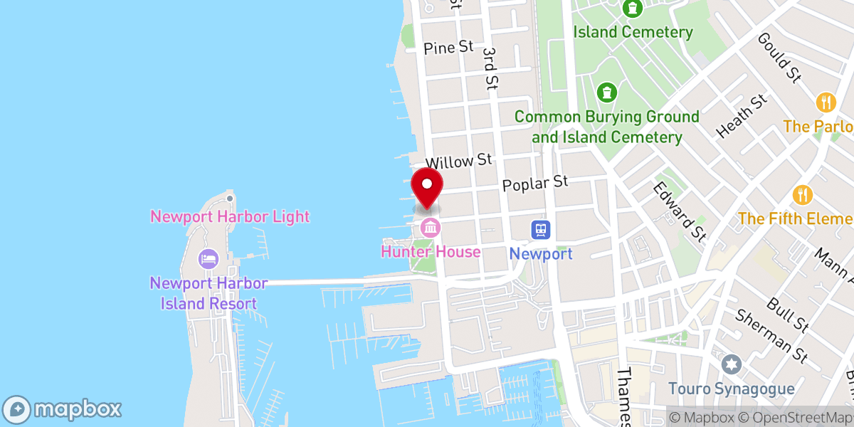 Map showing location of Elope to Newport