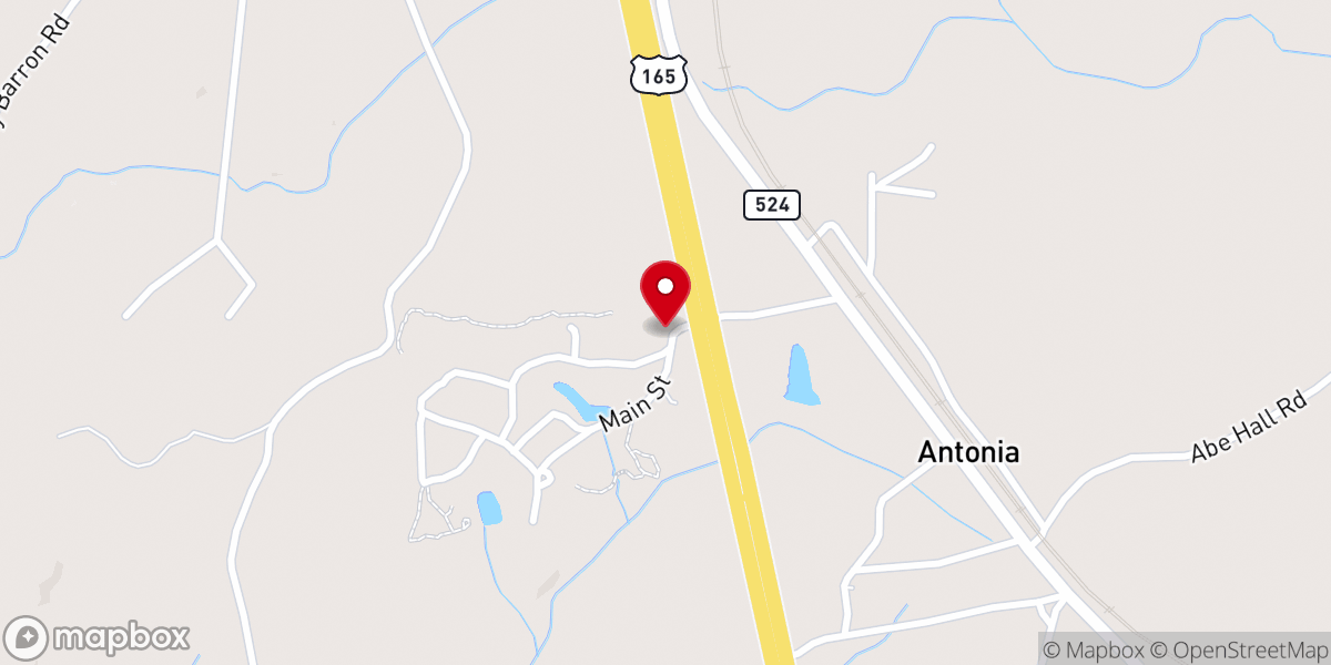 Map showing location of Pollock Campground Association