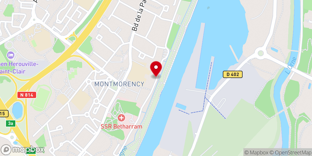 Map showing location of Le Petit Lourdes
