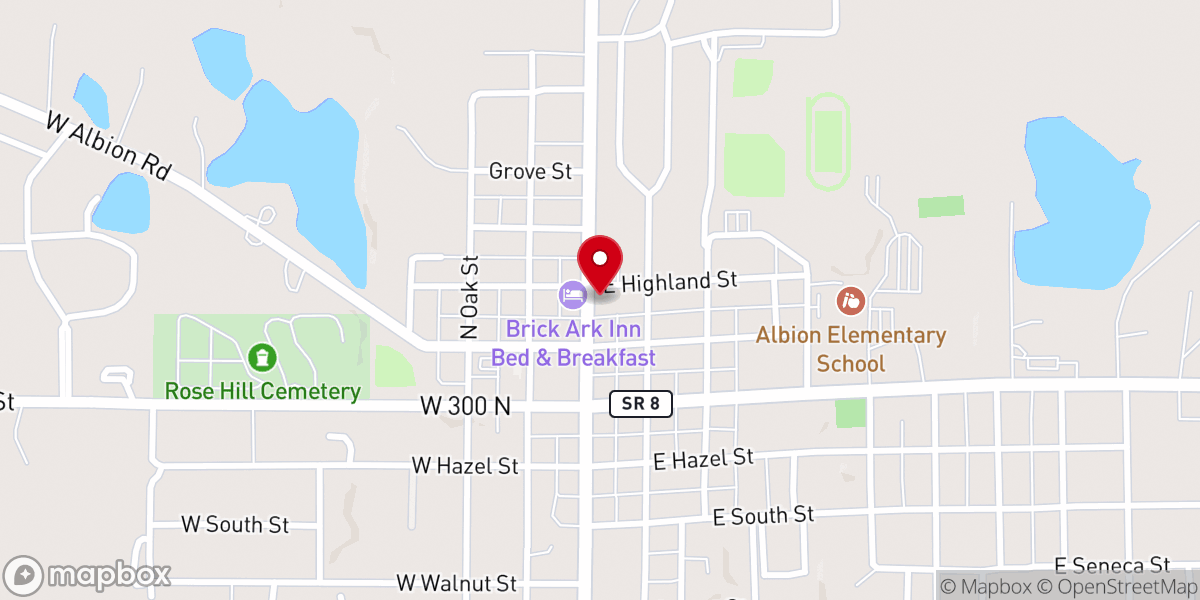 Map showing location of St Marks Lutheran Church
