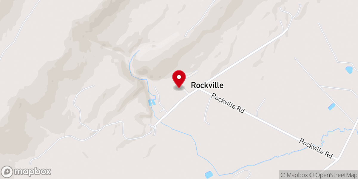 Map showing location of Rockville Fellowship