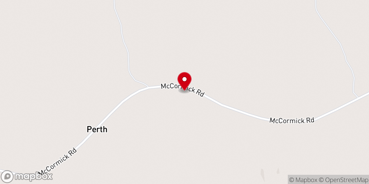 Map showing location of Bell Hill Church