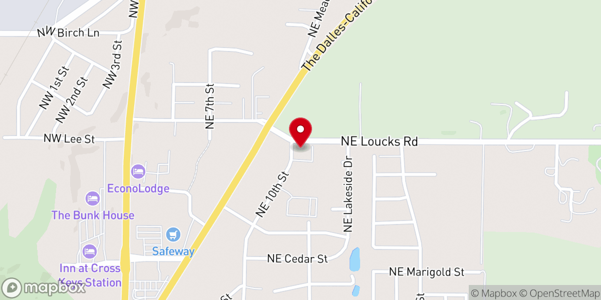 Map showing location of Iglesia Bautista Conservadora