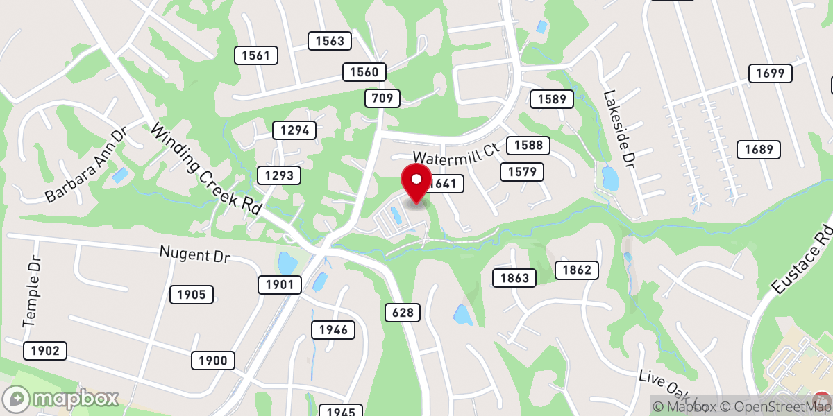 Map showing location of Freedom Church
