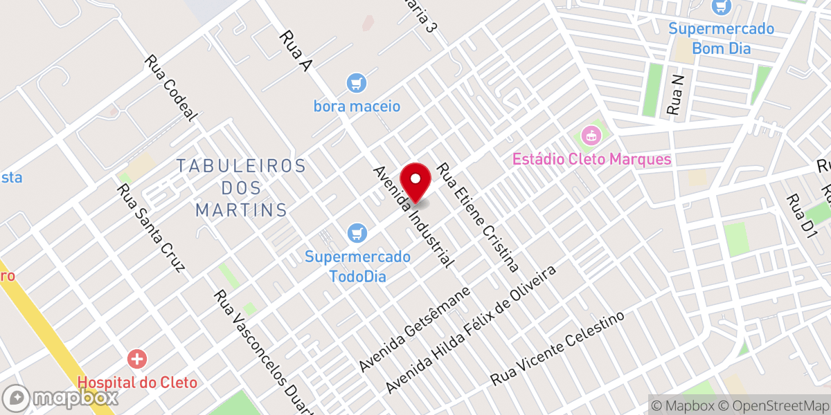 Map showing location of Igreja Pentecostal da Ultima Hora No Brasil- IPEDUHB SEDE