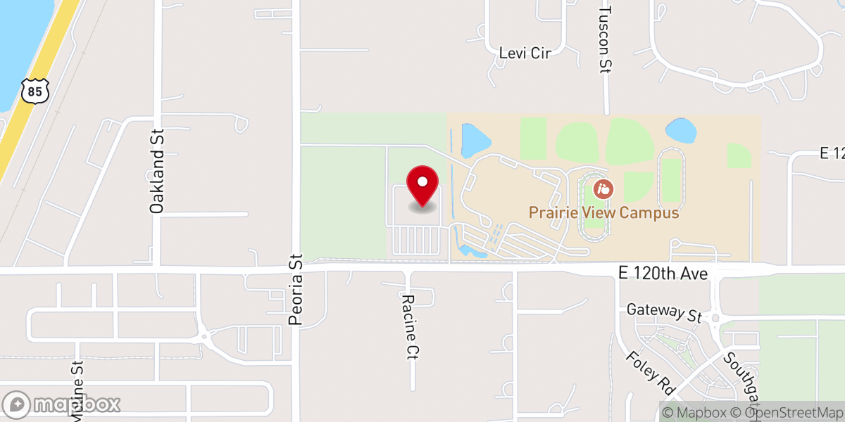 Map showing location of Orchard.Church