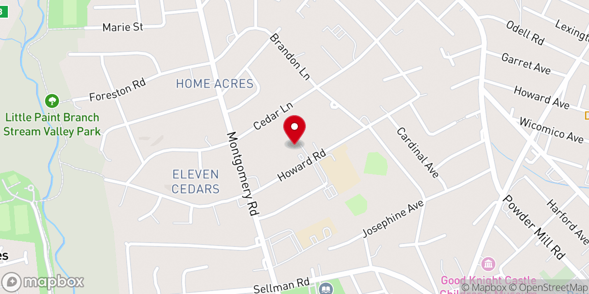 Map showing location of Life Changers Ministries Christian Center