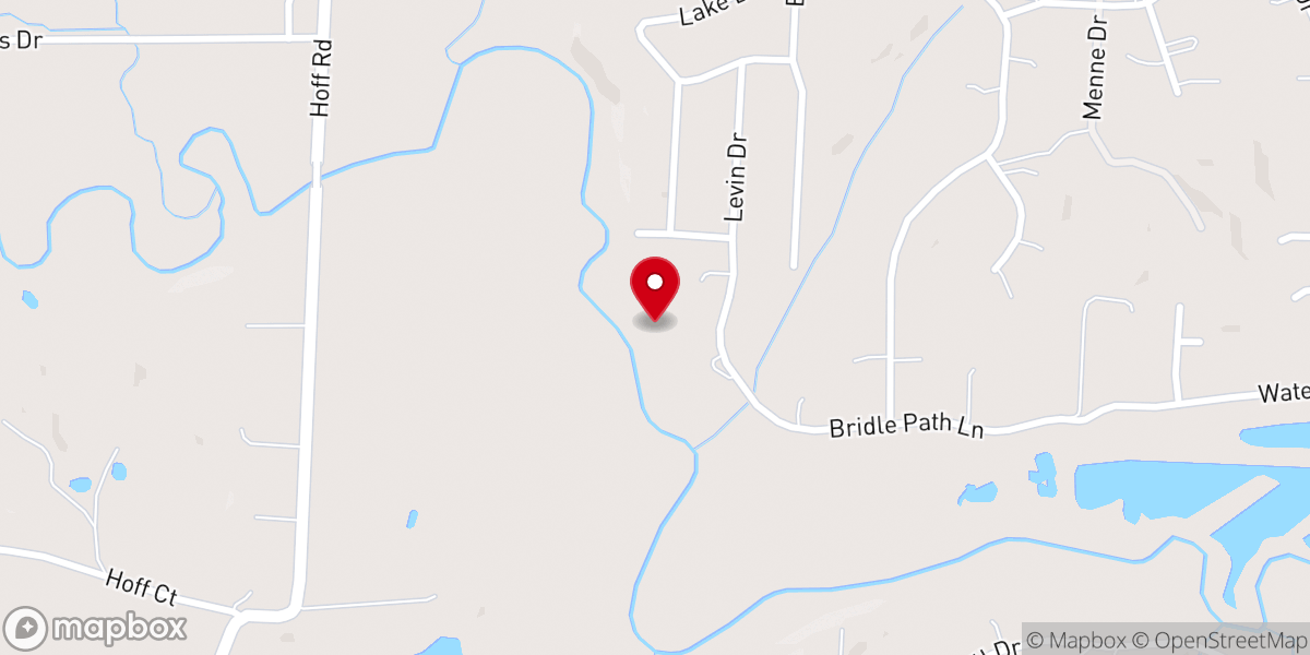 Map showing location of First Baptist Church Ofallon
