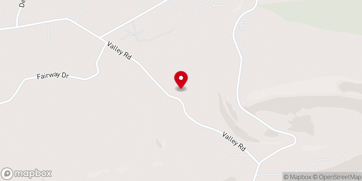 Map showing location of Church of the Living Christ