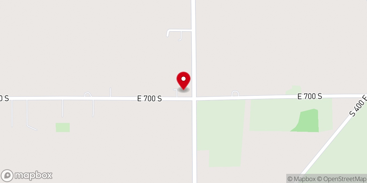 Map showing location of Messiah Lutheran Church