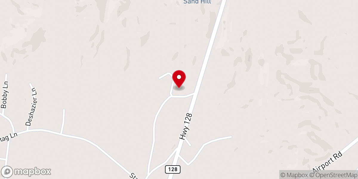 Map showing location of Nixon First Pentecostal Church