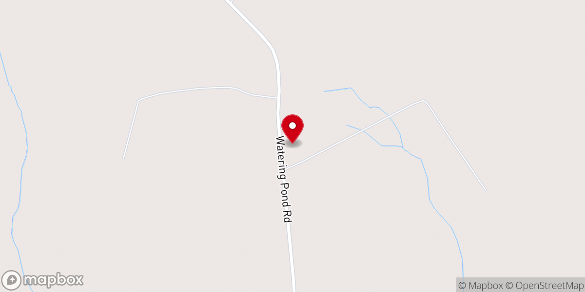 Map showing location of Turner's Chapel PFWB