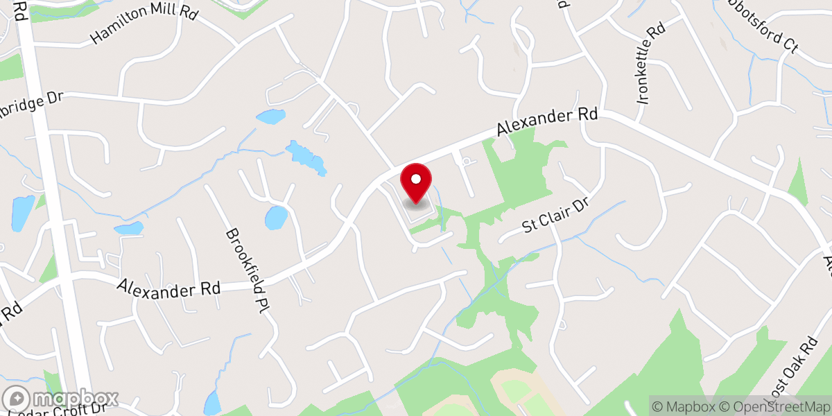 Map showing location of The Gate Charlotte