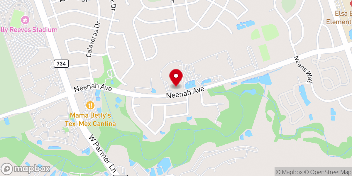 Map showing location of St. Vincent De Paul Catholic Church