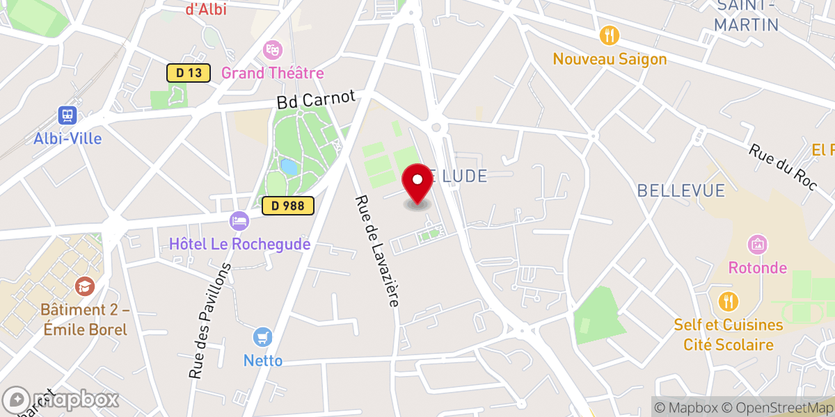 Map showing location of Chapelle