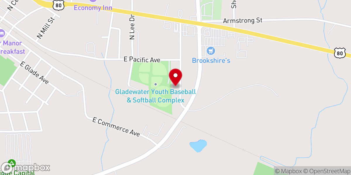 Map showing location of Abundant Life Temple