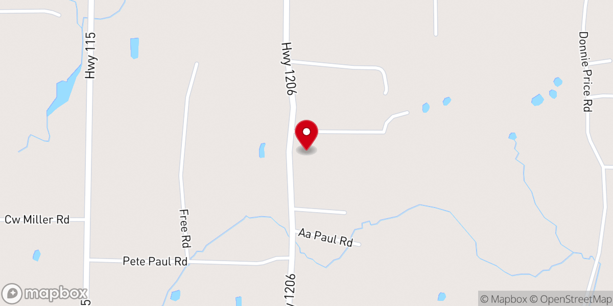 Map showing location of Buckeye Food Pantry - Food Distribution Center