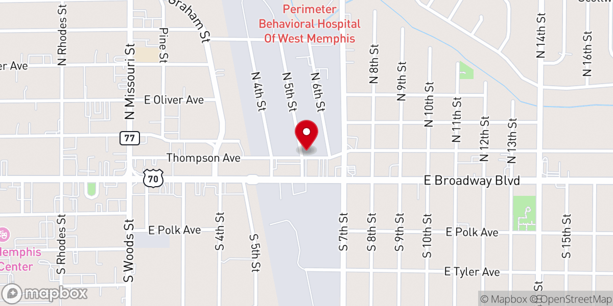 Map showing location of Nimeveh Cathedral Church Of God In Christ